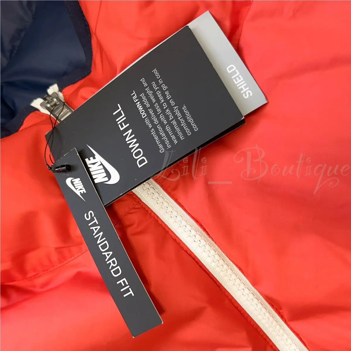 Nike clothing - Orange Red / Navy (UPC: 194494634459) 5