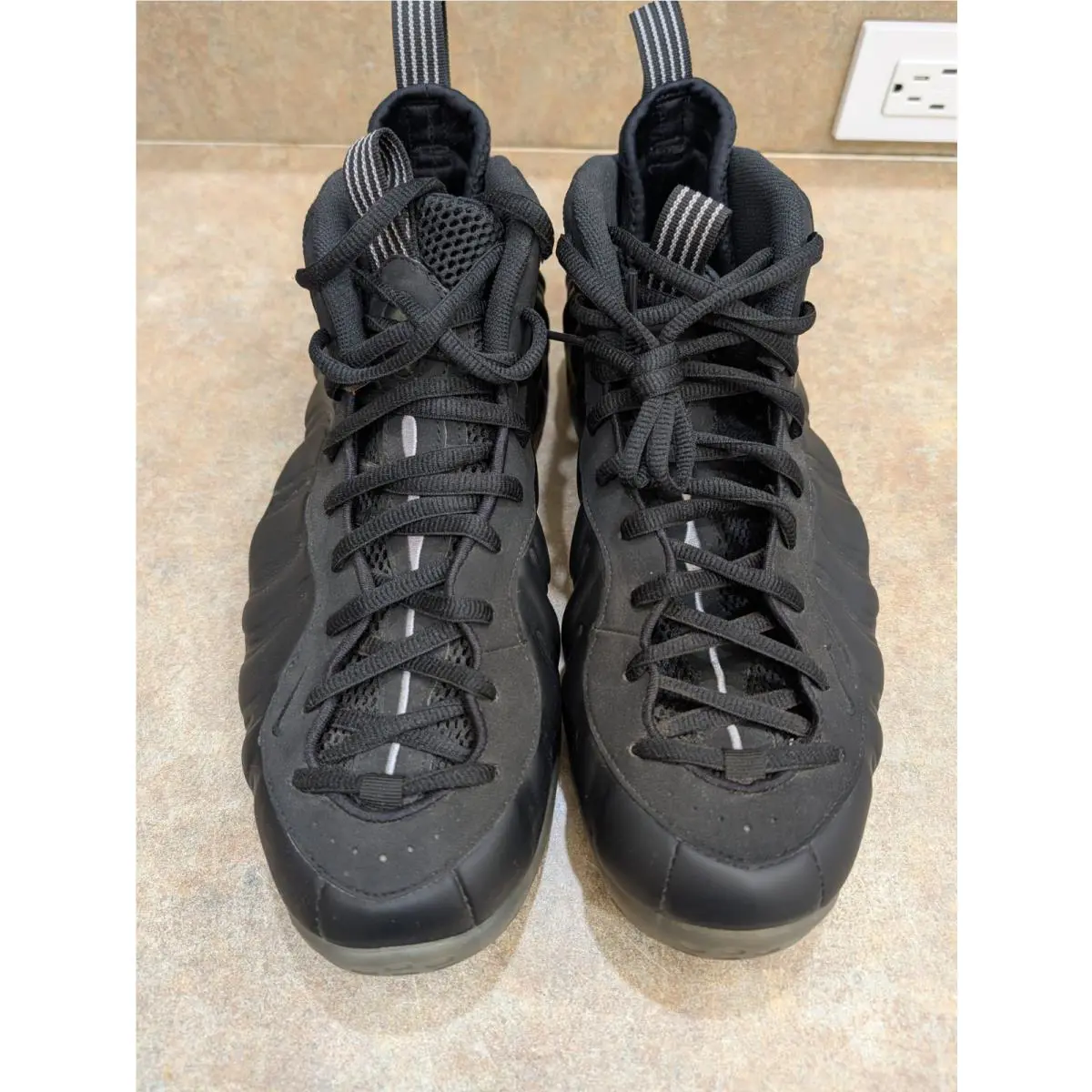 Nike shoes - Air Foamposite One Air Jordan 4 - 314996-010 575420-006 - Black (UPC: 886737294215) 2