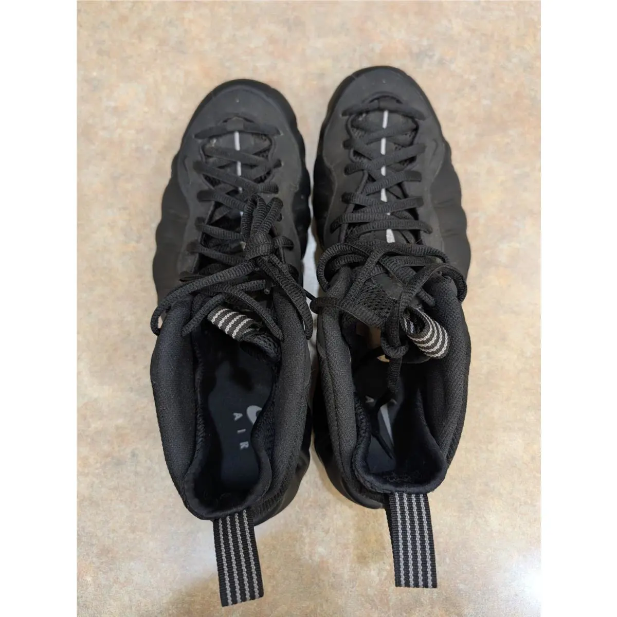 Nike shoes - Air Foamposite One Air Jordan 4 - 314996-010 575420-006 - Black (UPC: 886737294215) 5