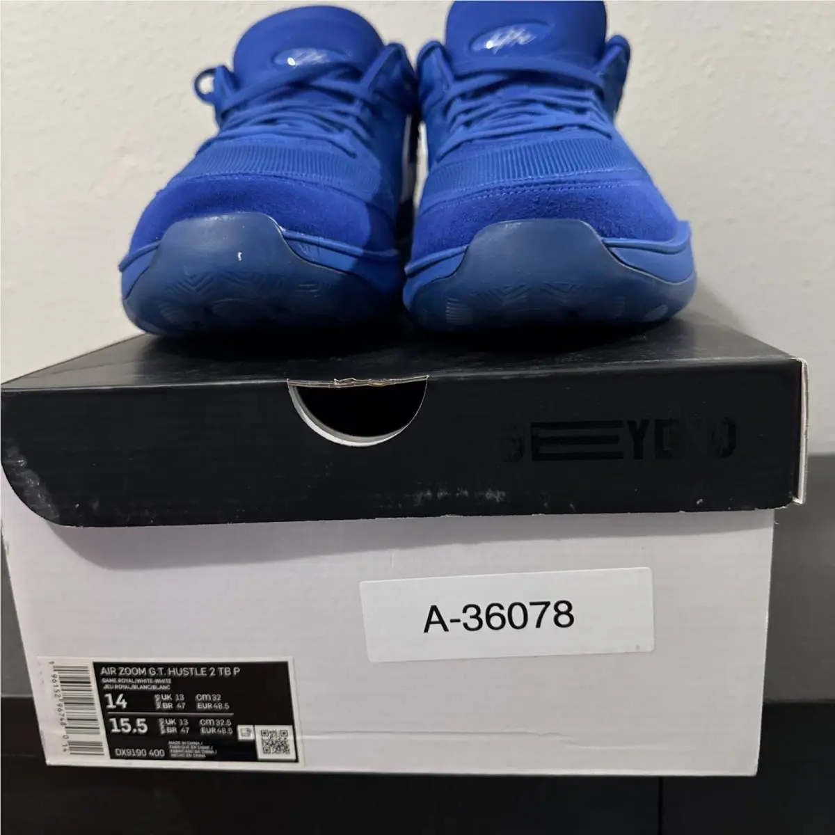 Nike shoes - Nike Air Zoom GT Hustle 2 - DX9190 400 - Blue 3