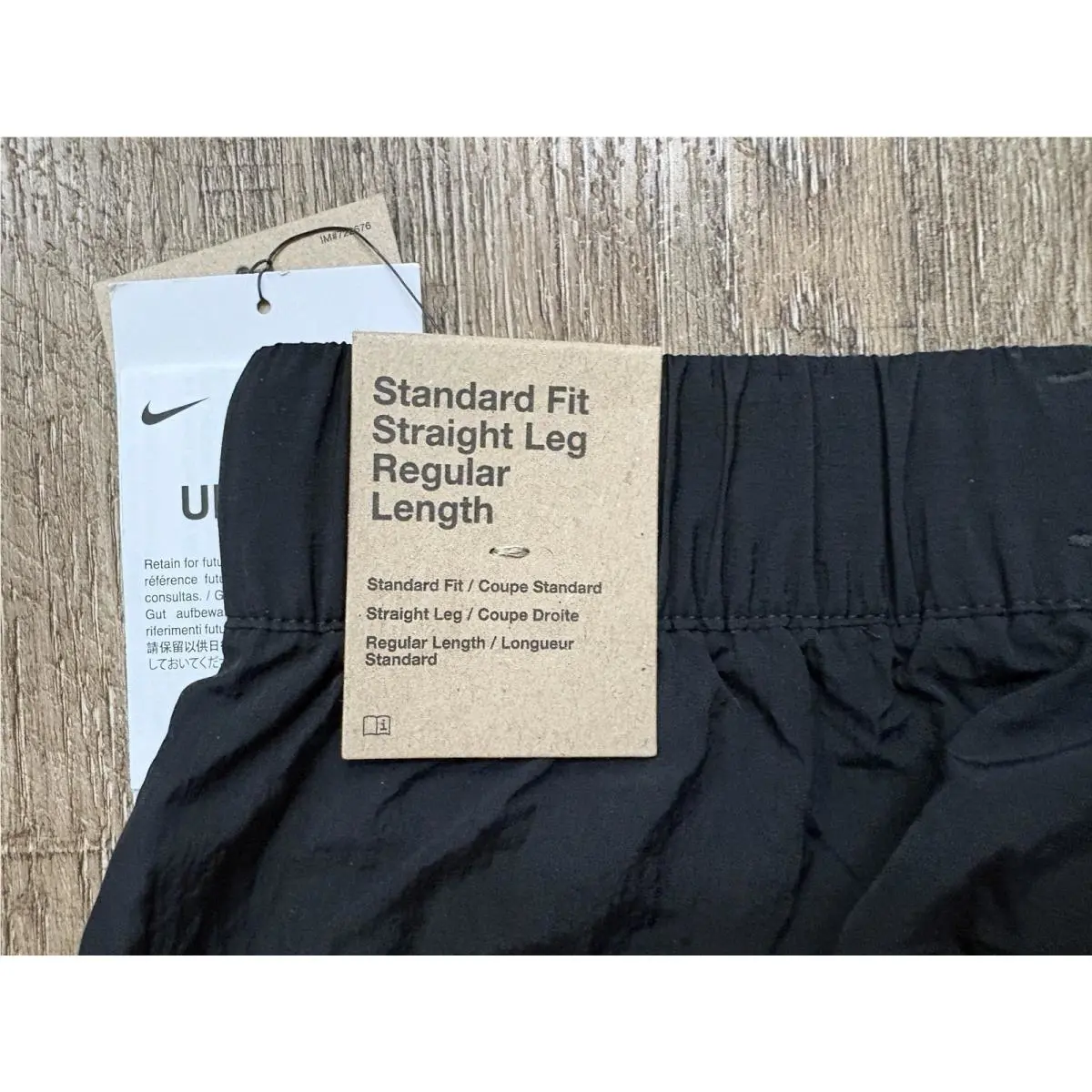 Nike clothing - Nike Tech Woven Cargo Pants - FZ0756-010 - Black (UPC: 0197597264530) 1