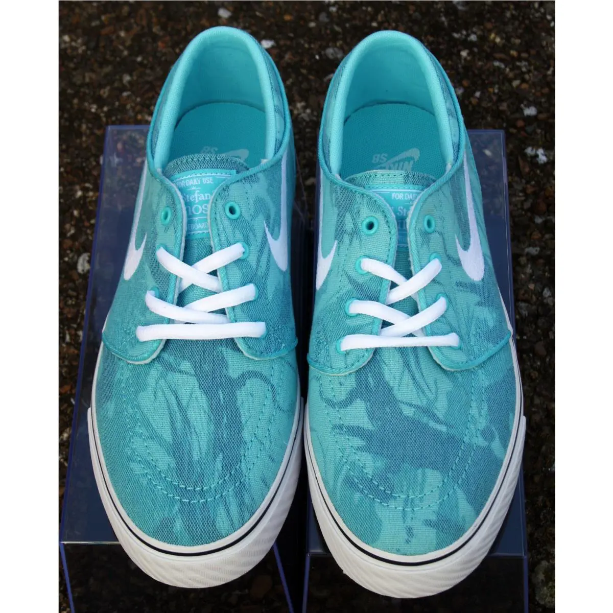 Nike shoes - Nike Stefan Janoski - Stefan Janoski - Polarized blue/white/saftey orange (UPC: 887229769518) 1