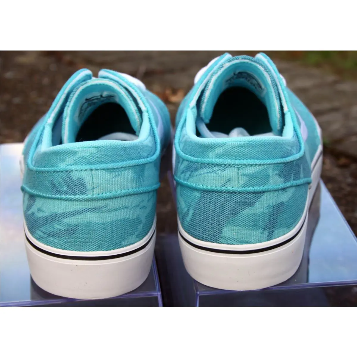 Nike shoes - Nike Stefan Janoski - Stefan Janoski - Polarized blue/white/saftey orange (UPC: 887229769518) 4