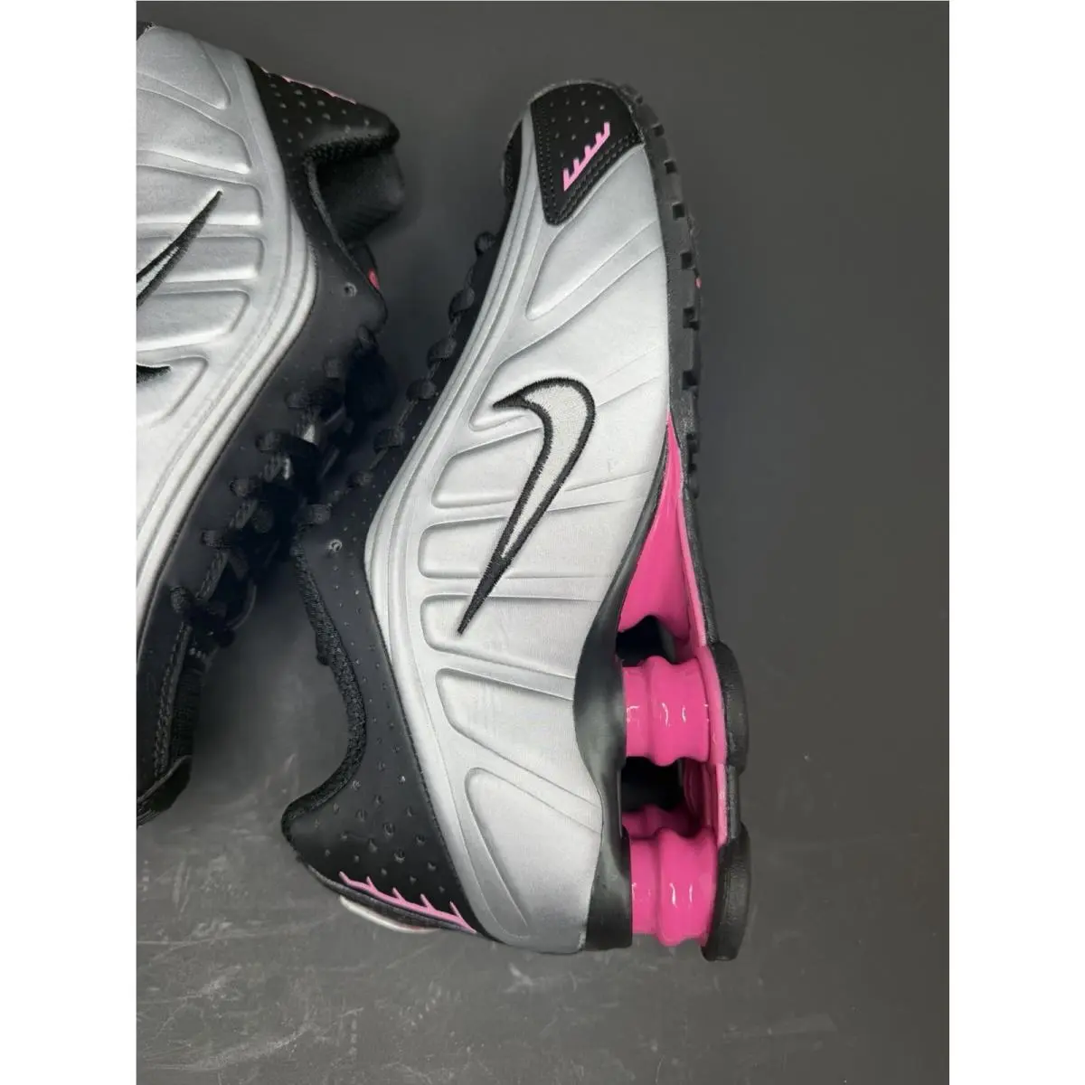 Nike shoes - Nike Shox R4 Black Metallic Silver Pinksicle (Women`s) - AR3565-012 - Black, Pink, Silver 1
