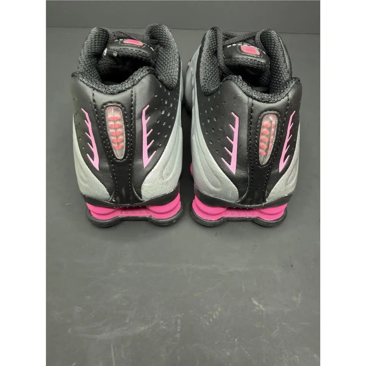 Nike shoes - Nike Shox R4 Black Metallic Silver Pinksicle (Women`s) - AR3565-012 - Black, Pink, Silver 7