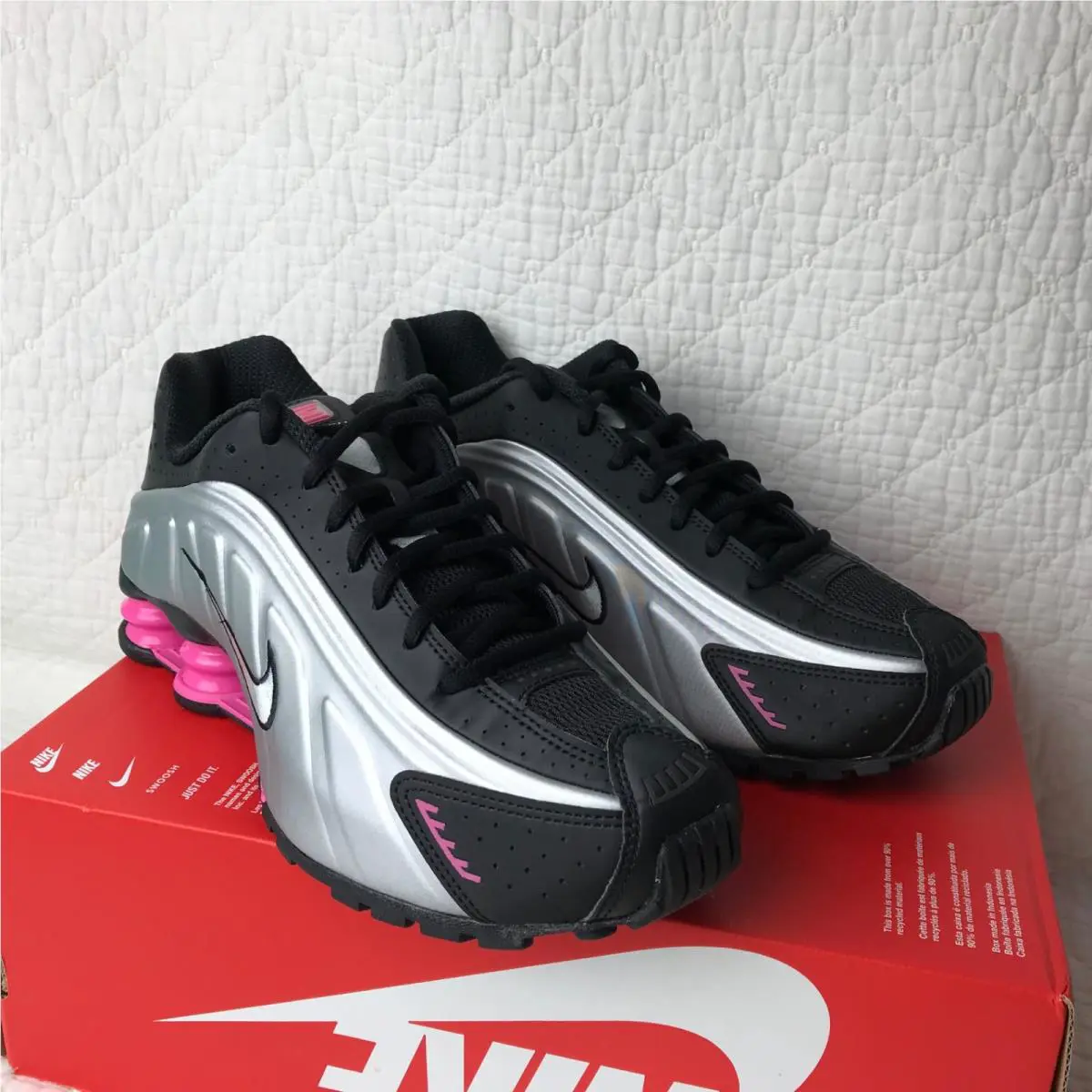 Nike shoes - Nike Shox - Shox - AR3565 012 - Black/Metallic Silver (UPC: 198486804776) 8