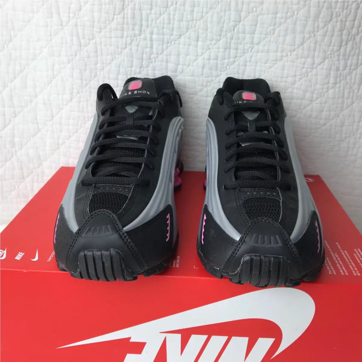 Nike shoes - Nike Shox - Shox - AR3565 012 - Black/Metallic Silver (UPC: 198486804776) 3