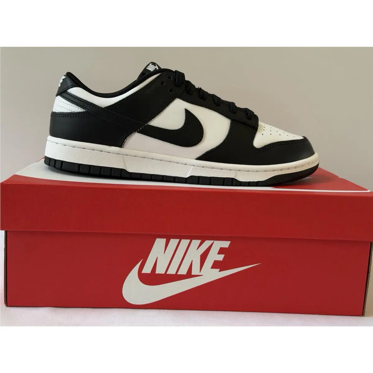 Nike shoes - nike dunk low retro - dunk low retro - black white 8