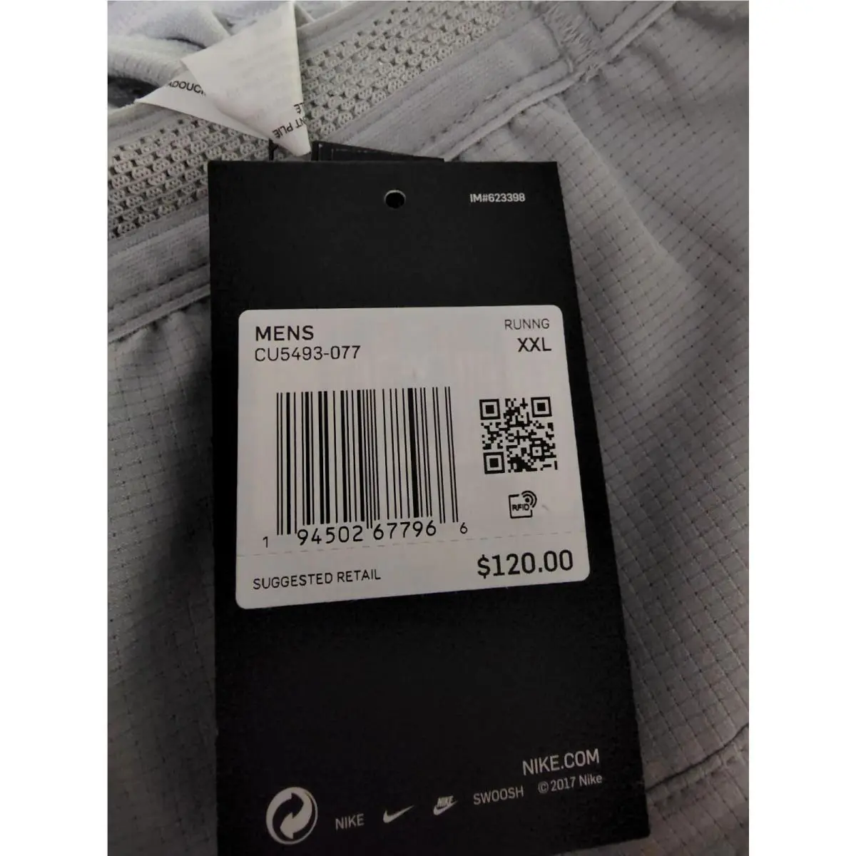 Nike clothing - Nike Swift Running Pants - Swift Running Pants - CU5493-077 - Light Smoke / Smoke Grey 9