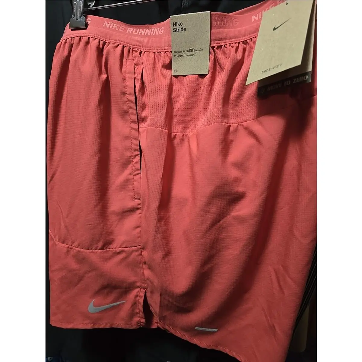 2-Nike Men`s Dri-fit Stride 2 in 1 7” Shorts DM4759-480+DM4761-655 Large