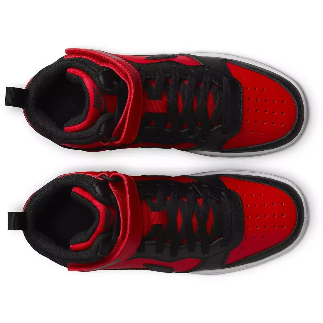 Nike shoes - Nike Court Borough - Court Borough - Red/Black/White (UPC: 196972135199) 5