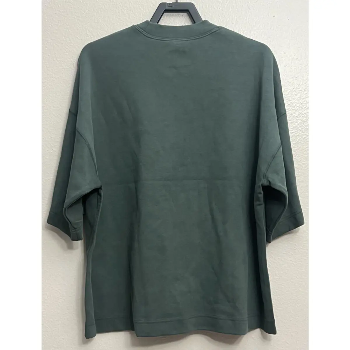 Nike clothing - Nike Tech Fleece Oversized Shirt Top - FZ7581-338 - Vintage Green (UPC: 197600941496) 2