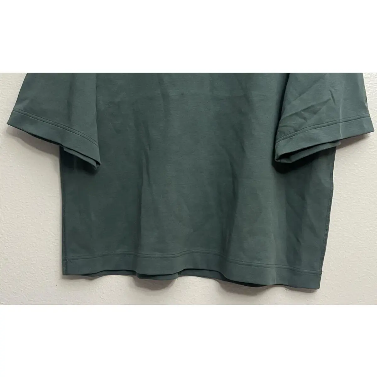 Nike clothing - Nike Tech Fleece Oversized Shirt Top - FZ7581-338 - Vintage Green (UPC: 197600941496) 1