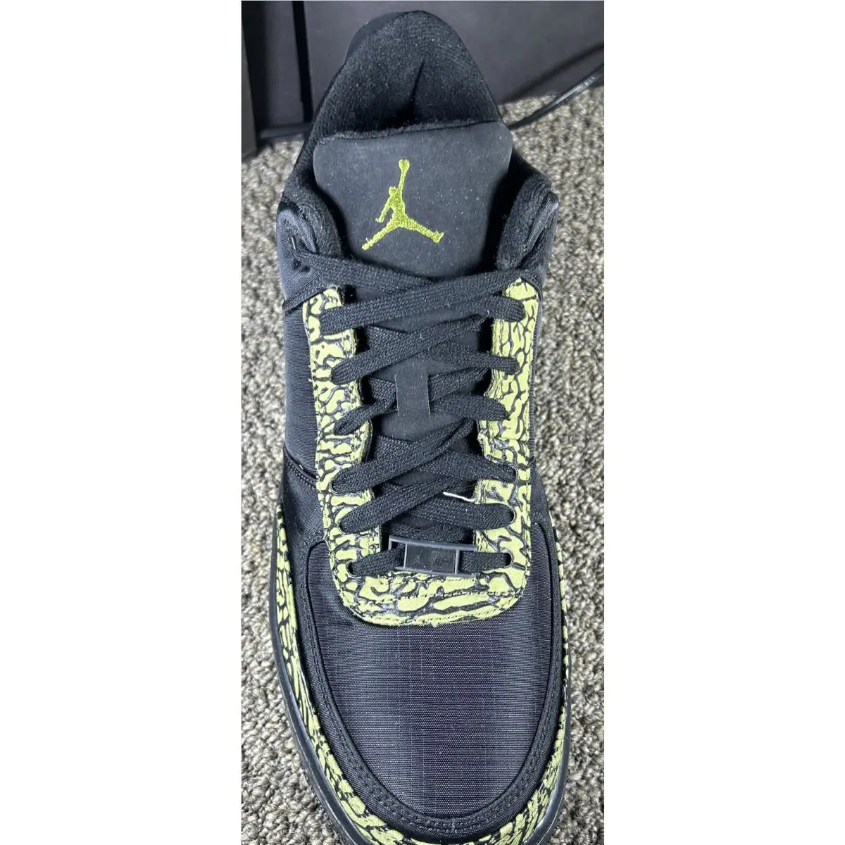 Nike shoes - Air Jordan 3 - Air - 333300 031 - Black, Manufacturer: White/Fire Red/Cement Grey/Black 1