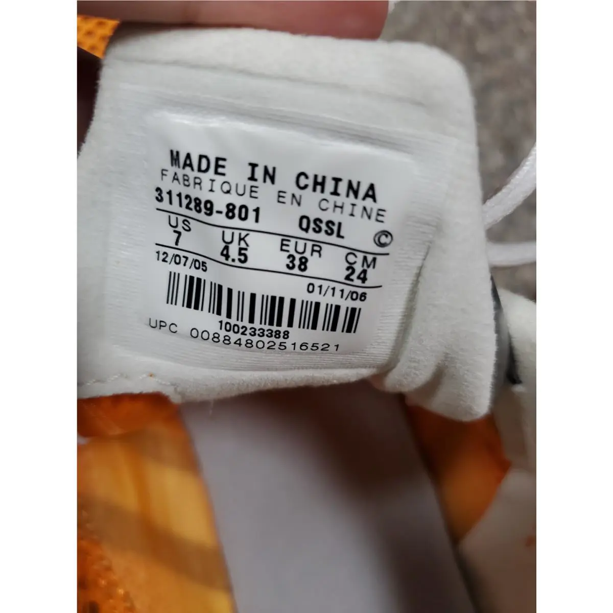 Nike shoes - Nike Zoom XC Jana Star - 311289-801 - Multicolor Orange Silver White (UPC: 00884802516521) 10