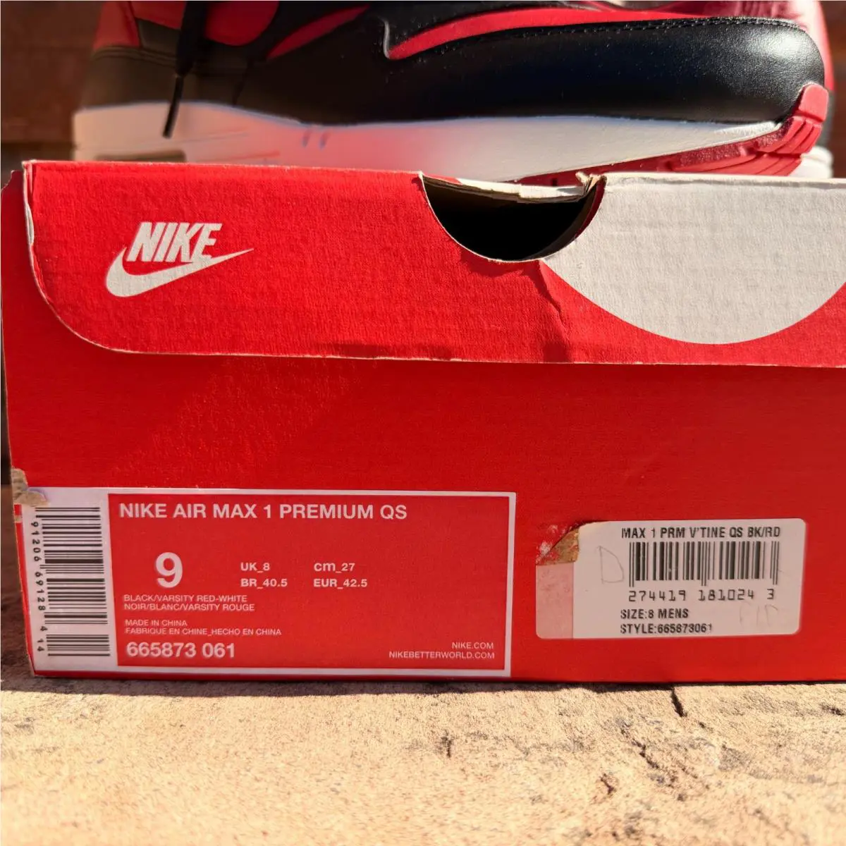 Nike shoes - 665873061 - 665873-061 - Red 6