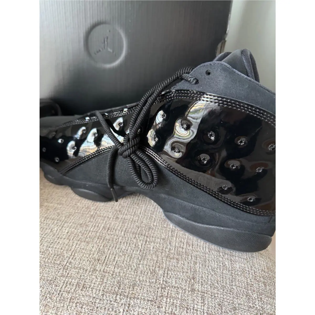 Nike shoes - Air Jordan 13 - Air - 414571-012 - Black, Manufacturer: Black/Black/Black 4