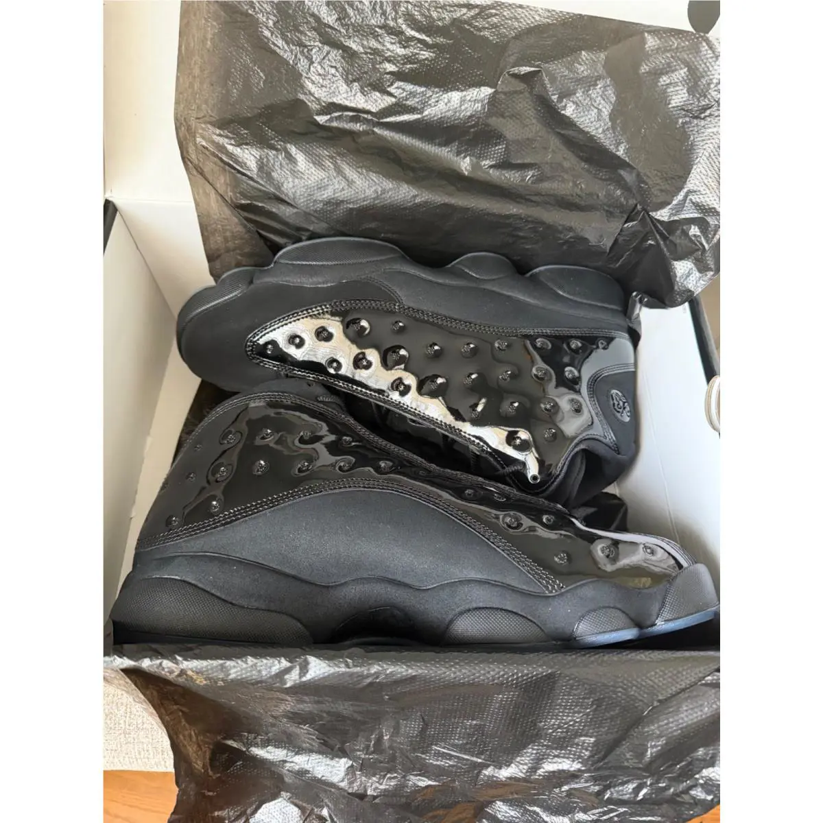 Nike shoes - Air Jordan 13 - Air - 414571-012 - Black, Manufacturer: Black/Black/Black 0