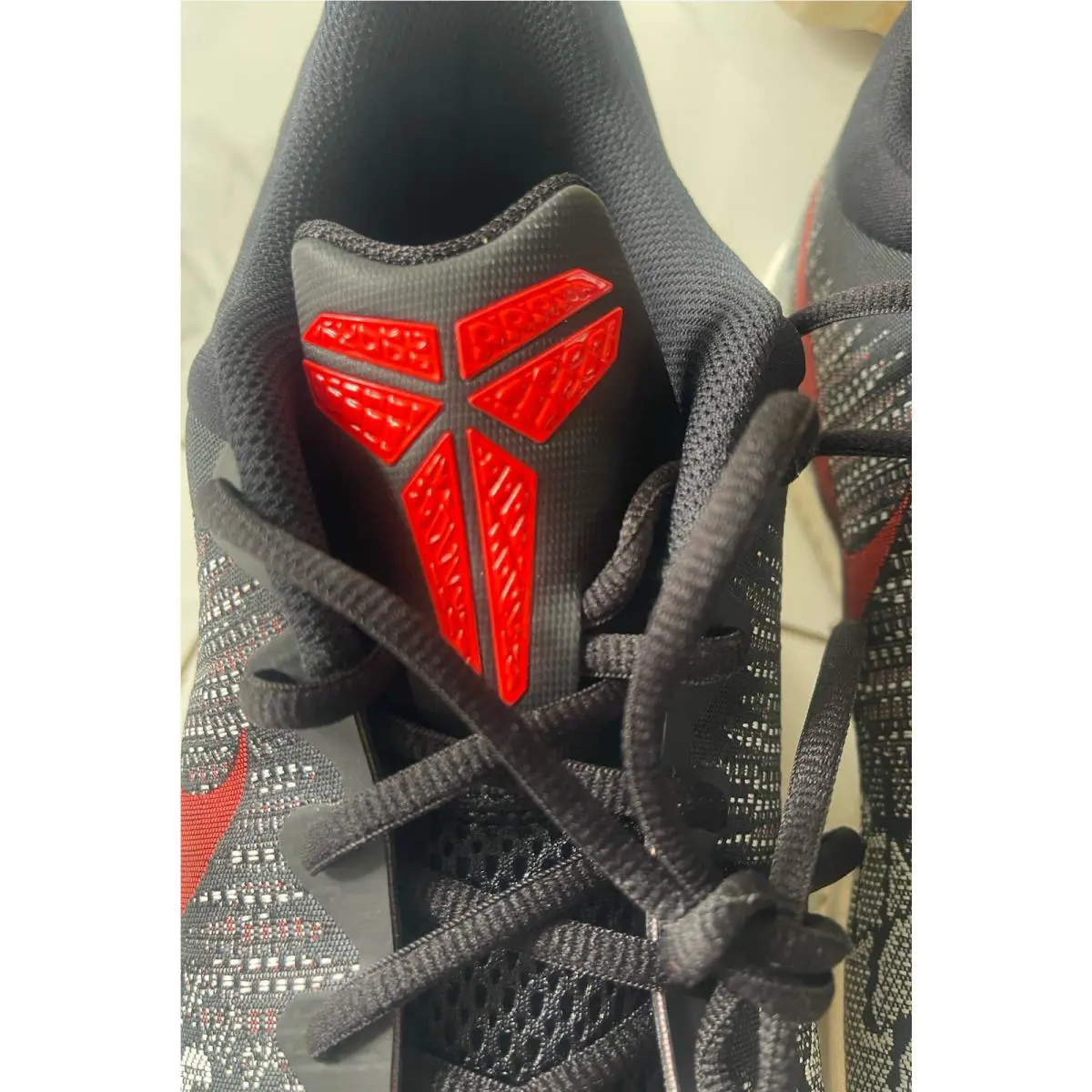 Nike shoes - Nike Mamba Rage - Mamba Rage - 908972-060 - Black, Manufacturer: Black/Sail-Bright Crimson 8