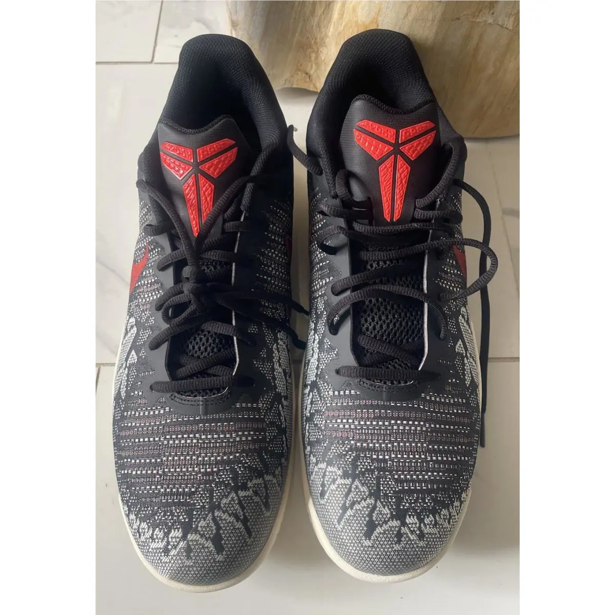Nike shoes - Nike Mamba Rage - Mamba Rage - 908972-060 - Black, Manufacturer: Black/Sail-Bright Crimson 1