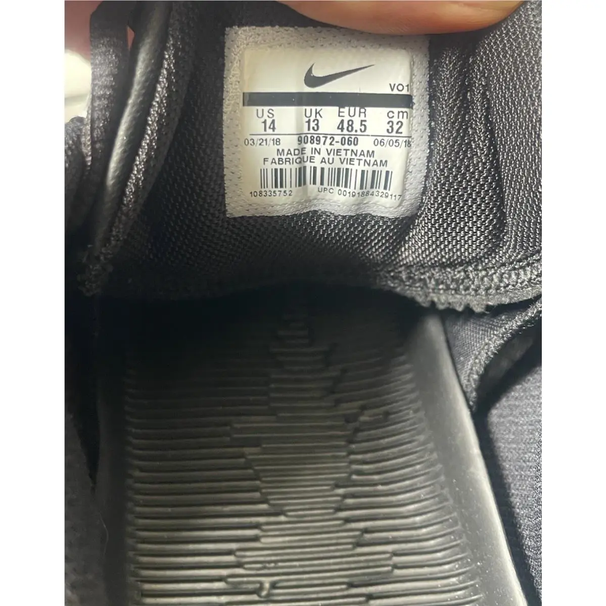 Nike shoes - Nike Mamba Rage - Mamba Rage - 908972-060 - Black, Manufacturer: Black/Sail-Bright Crimson 3
