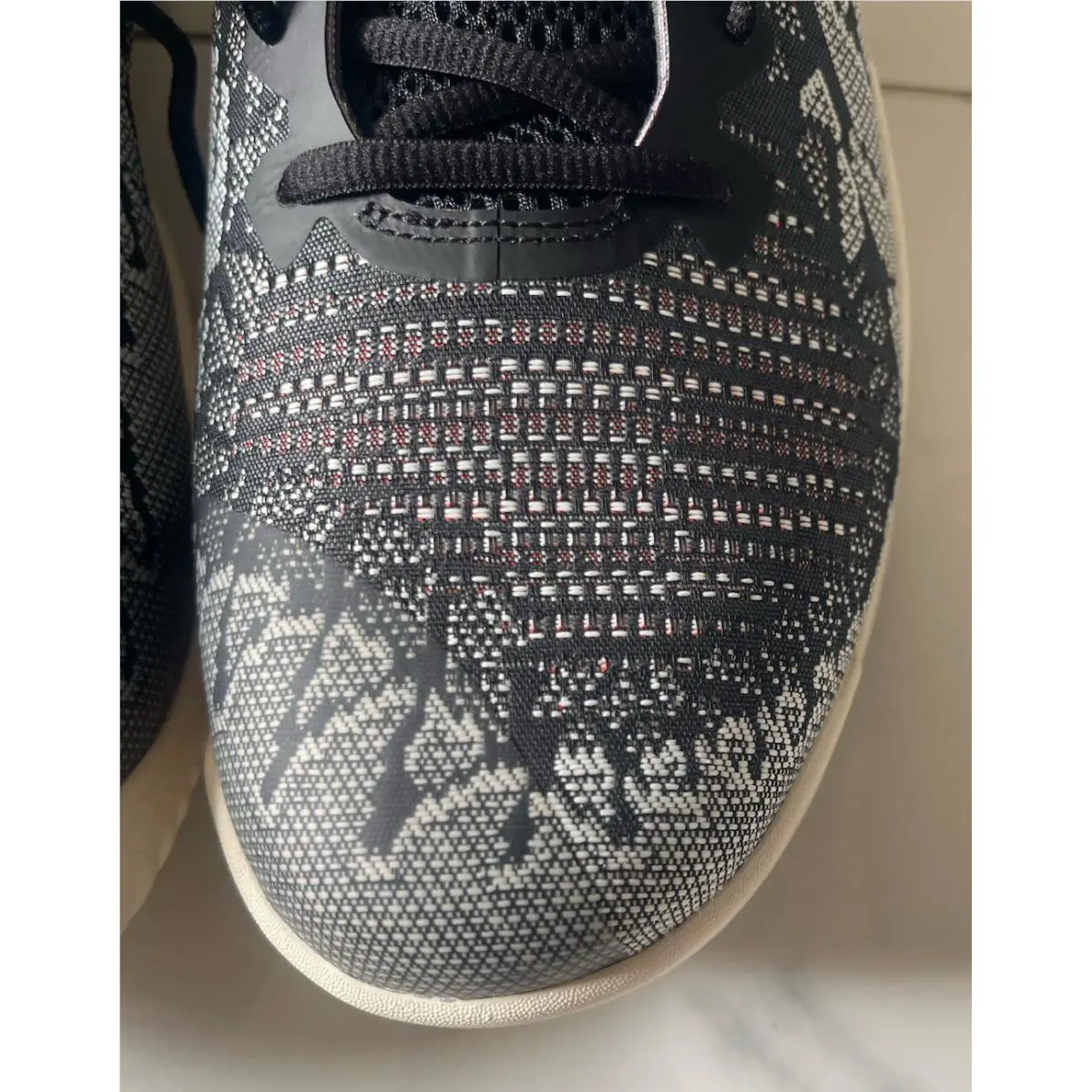 Nike shoes - Nike Mamba Rage - Mamba Rage - 908972-060 - Black, Manufacturer: Black/Sail-Bright Crimson 7