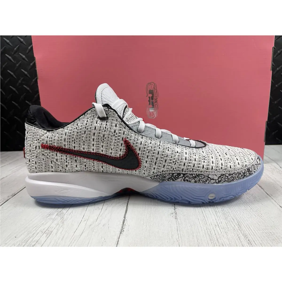 Nike shoes - Lebron XX - Lebron - Dj5422100 - White (UPC: 0196152641465) 8