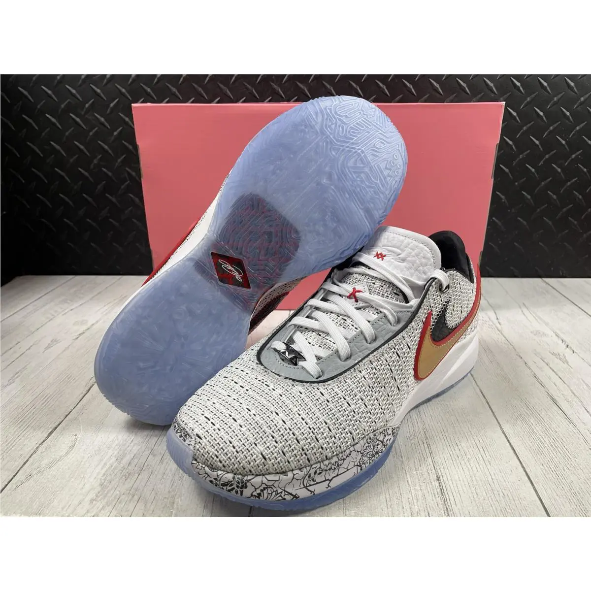 Nike shoes - Lebron XX - Lebron - Dj5422100 - White (UPC: 0196152641465) 4
