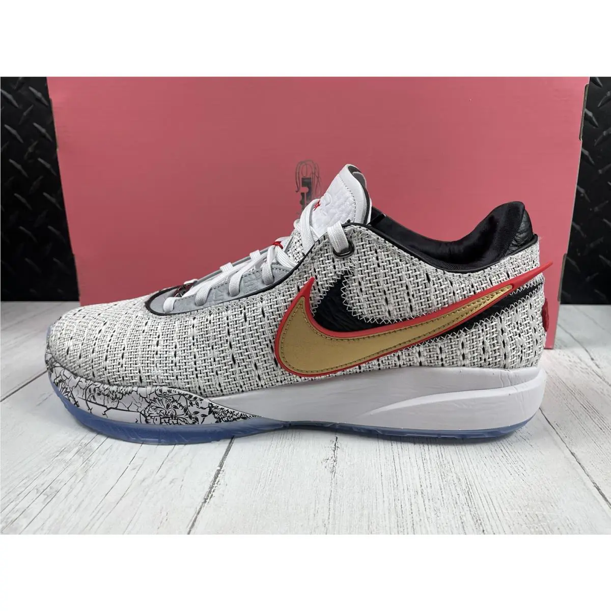 Nike shoes - Lebron XX - Lebron - Dj5422100 - White (UPC: 0196152641465) 7