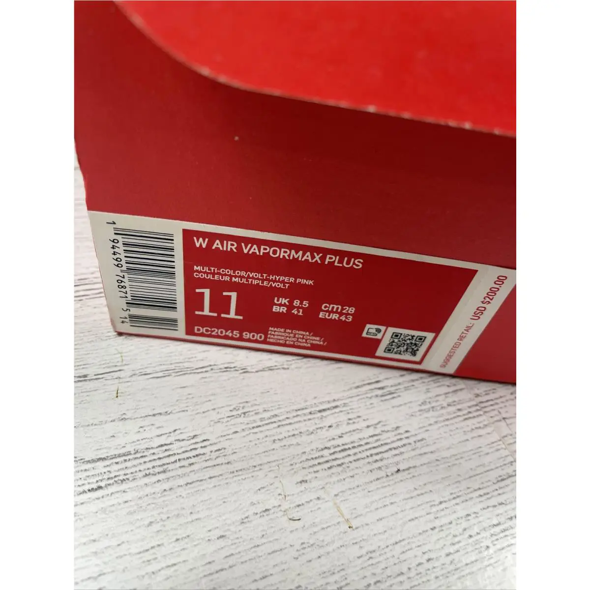 Nike shoes - Nike Air Vapormax Plus - Air Vapormax Plus - DC 2045 900 - Multicolor (UPC: 0194499768715) 9