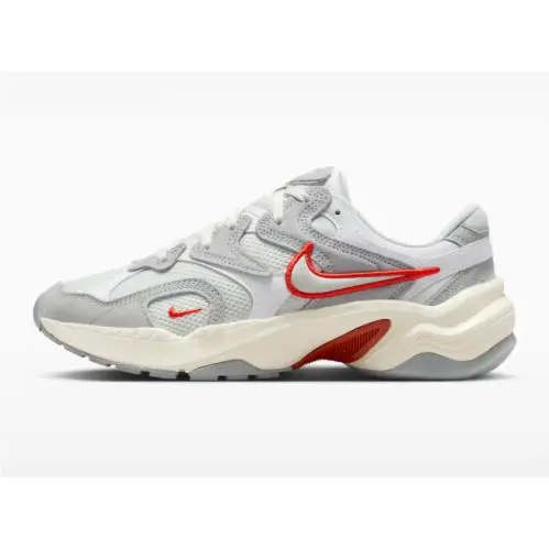 Size 8.5 - Nike AL8 Wolf Grey Picante Red Women