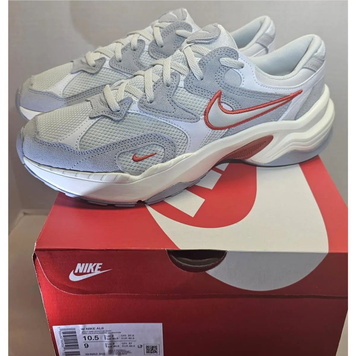 Nike shoes - Nike AL8 - IB3952-003 - Wolf Grey/Photon Dust/Picante Red 0