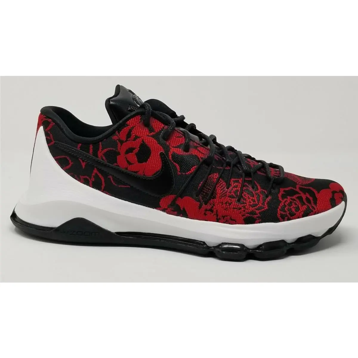 Nike shoes - Nike KD 8 Ext - Ext - 806393004 - Black/Red (UPC: 091203650888) 3