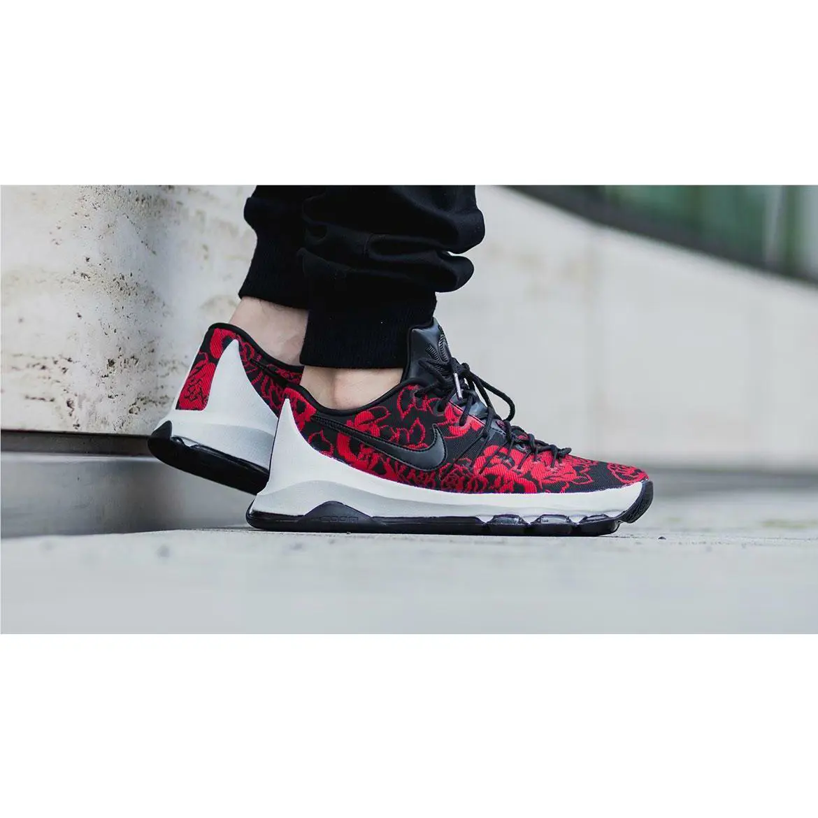 Nike shoes - Nike KD 8 Ext - Ext - 806393004 - Black/Red (UPC: 091203650888) 0