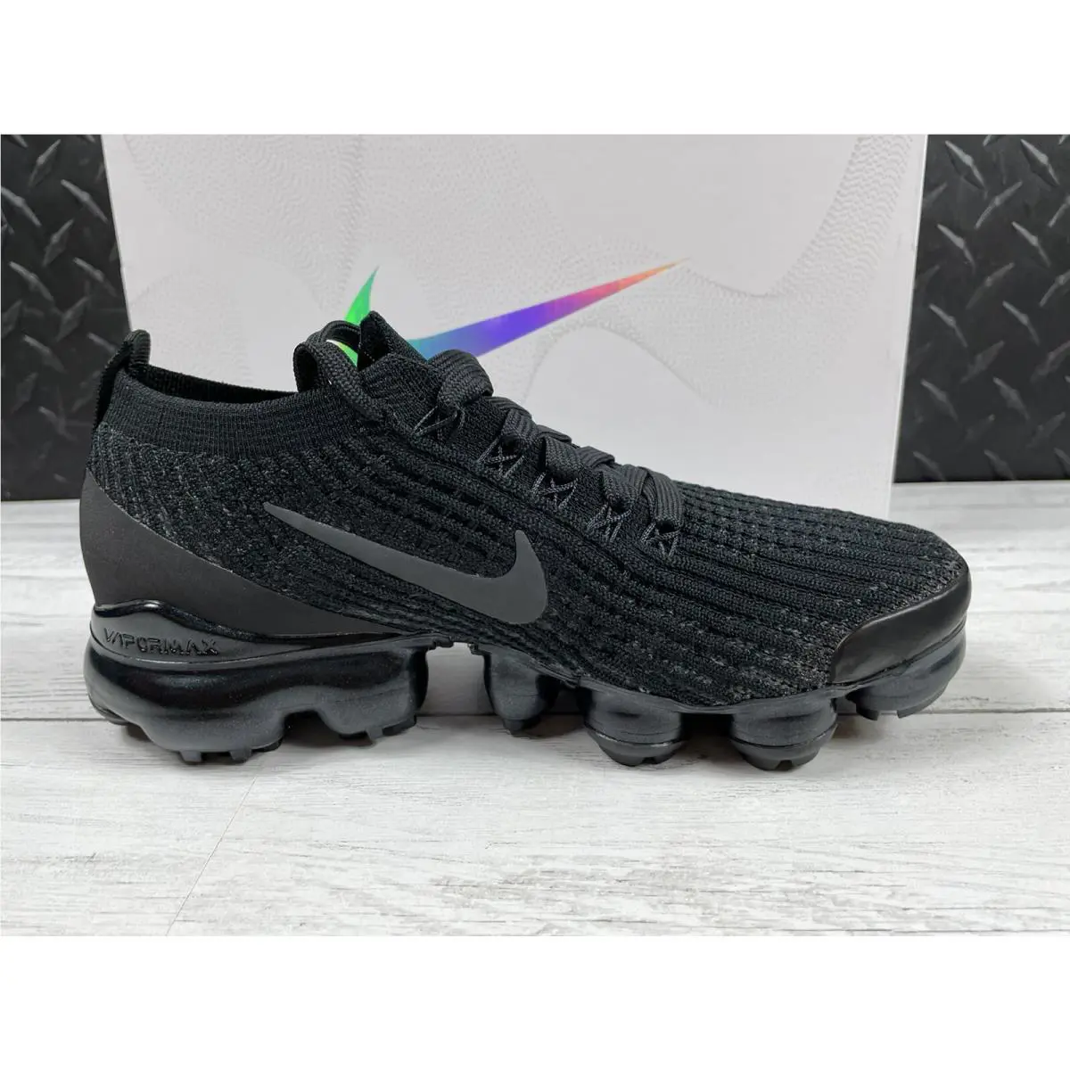 Nike shoes - Nike Air Vapormax Flyknit - Air Vapormax Flyknit - AJ6910-002 - Black 8