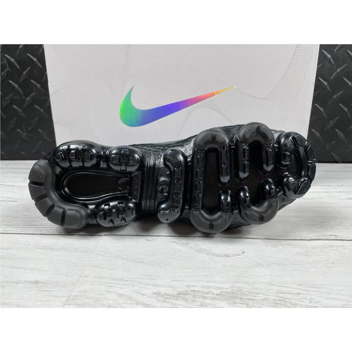 Nike shoes - Nike Air Vapormax Flyknit - Air Vapormax Flyknit - AJ6910-002 - Black 9