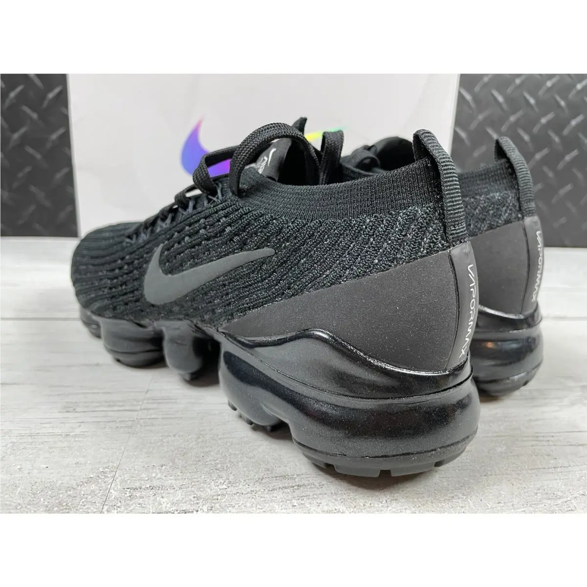 Nike shoes - Nike Air Vapormax Flyknit - Air Vapormax Flyknit - AJ6910-002 - Black 6