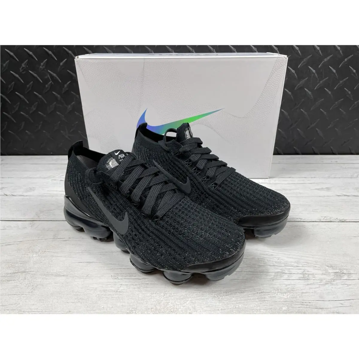 Nike shoes - Nike Air Vapormax Flyknit - Air Vapormax Flyknit - AJ6910-002 - Black 1