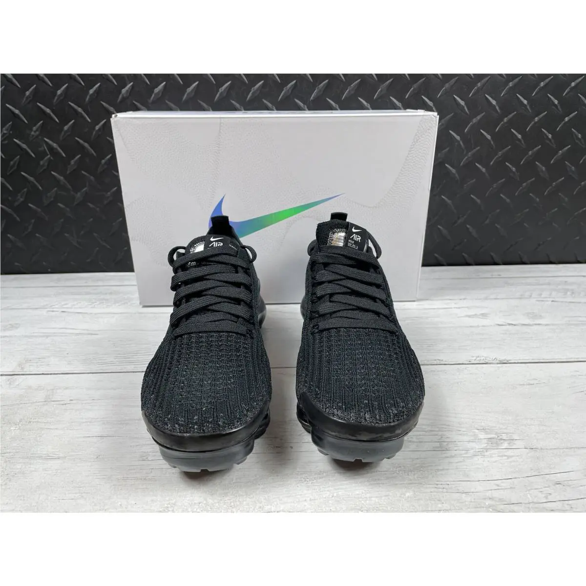 Nike shoes - Nike Air Vapormax Flyknit - Air Vapormax Flyknit - AJ6910-002 - Black 2