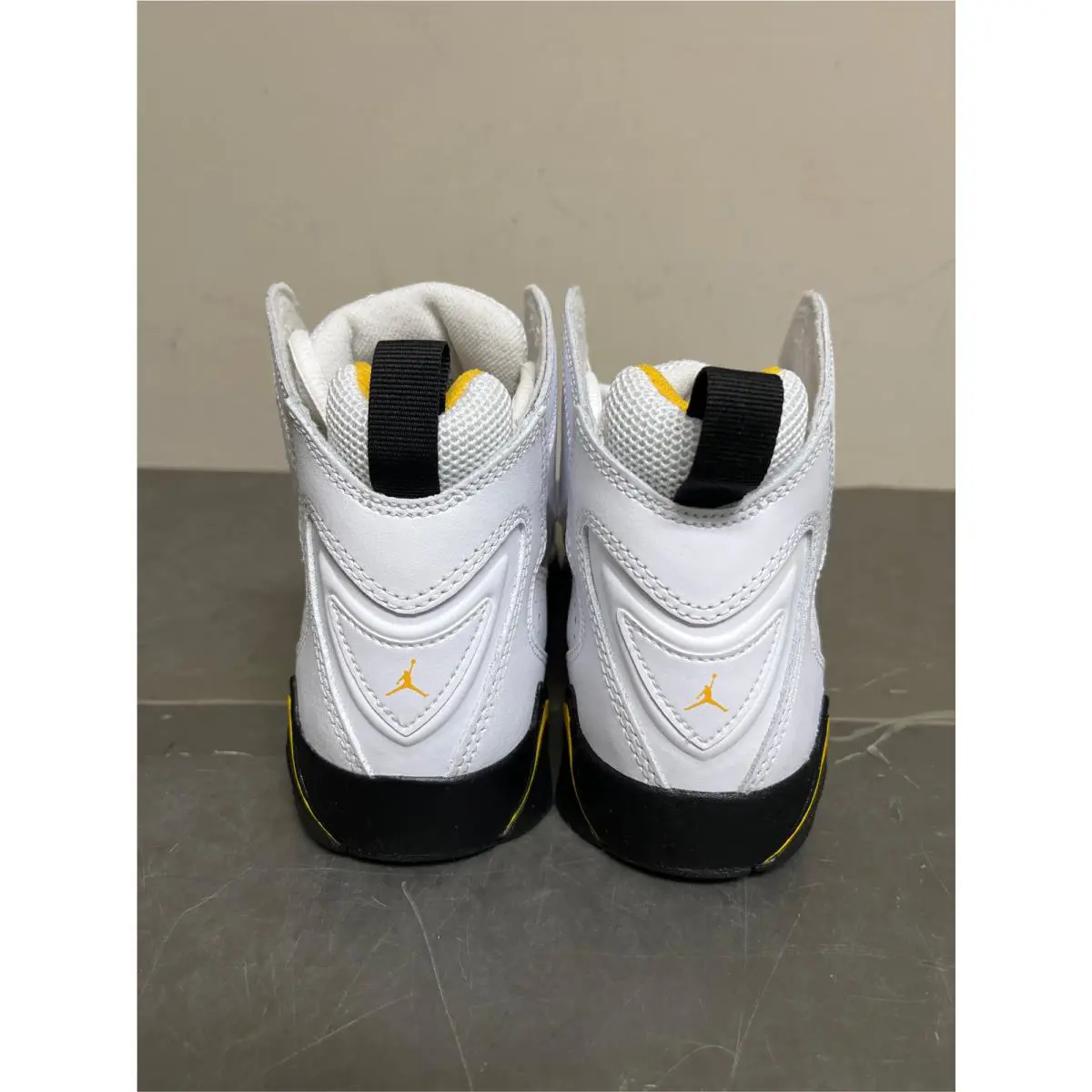Nike shoes - True Flight - True Flight - White/Black/Yellow Ochre (UPC: 196975810413) 1