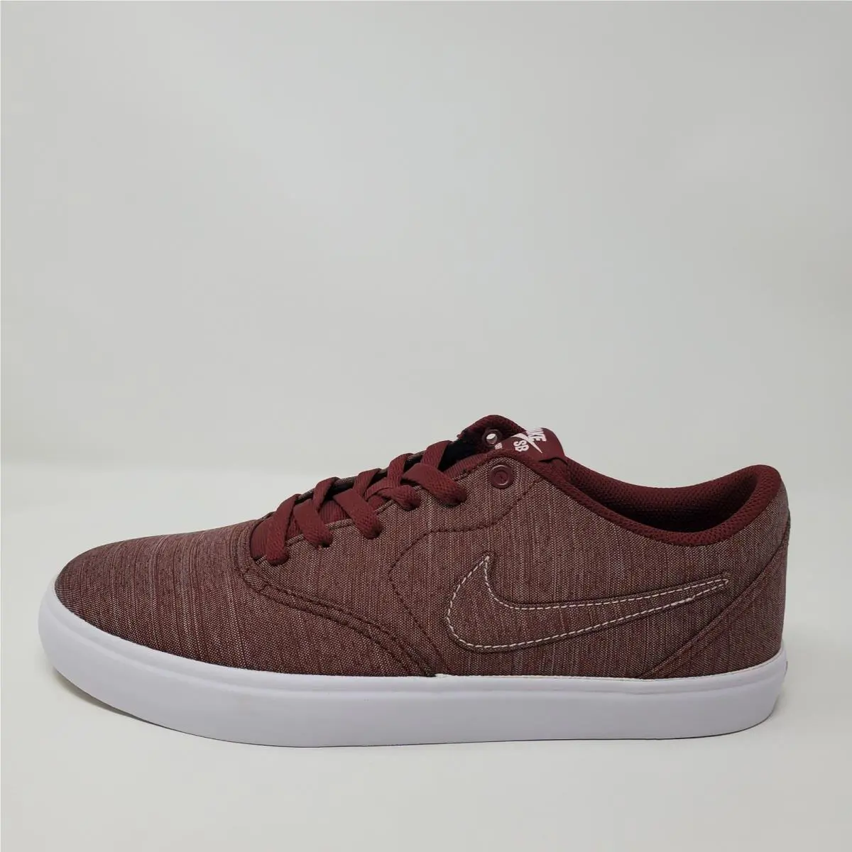 Nike shoes - Nike SB CHECK SOLAR CANVAS PRM - 844493-600 - Red 3