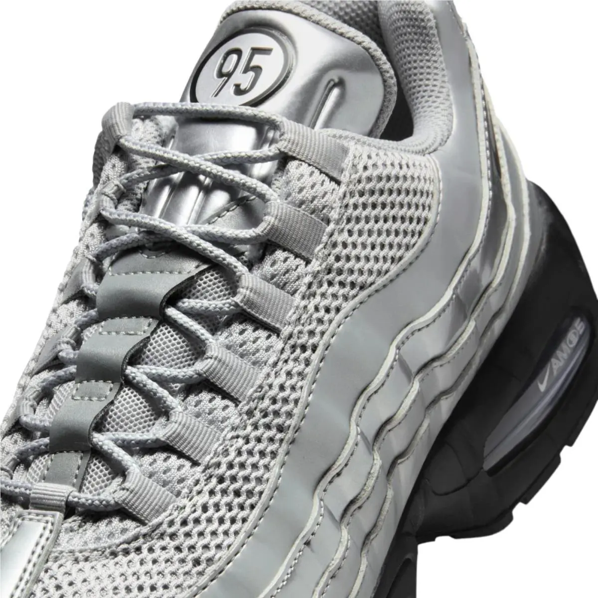 Nike shoes - IB6830002 - IB6830-002 - METALLIC SILVER/BLACK-BLACK (UPC: 198727555733) 12