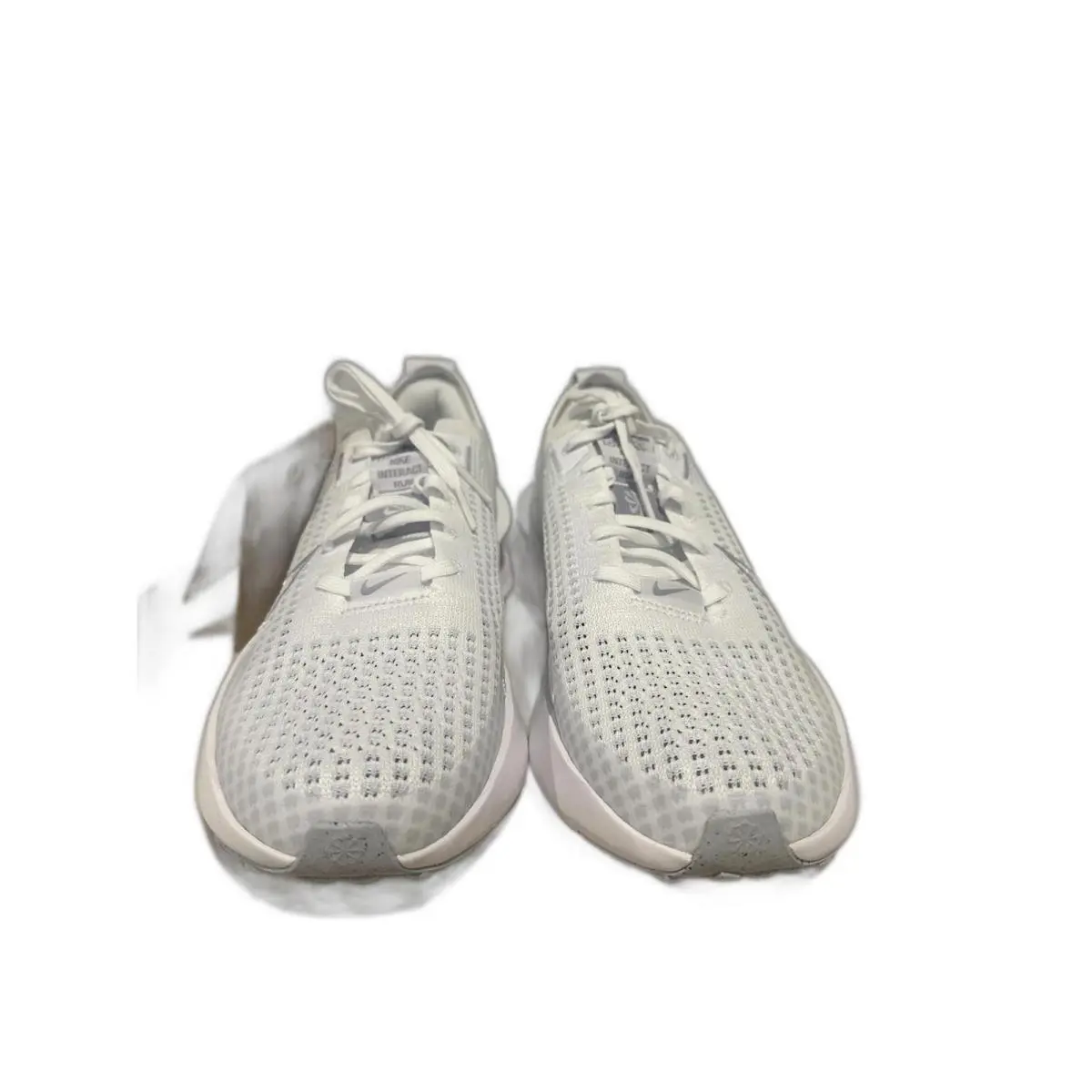 Nike Interact Running Sneakers Men`s 8.5 or Women`s 10 - White