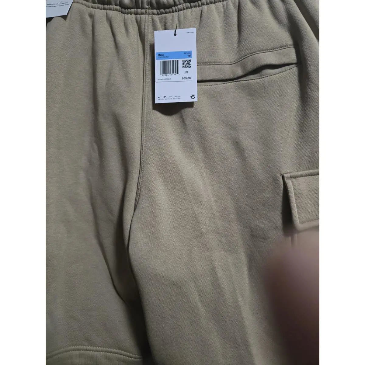 Nike clothing - FN3525-222 - FN3525-222 - MEDIUM OLIVE/MEDIUM OLIVE/WHITE (UPC: 197863303031) 0