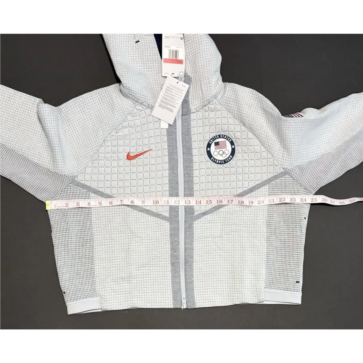 Nike clothing - Nike Tech Pack Therma Jacket - CT2582-043 - White, Gray, Blue (UPC: 0193655047626) 4
