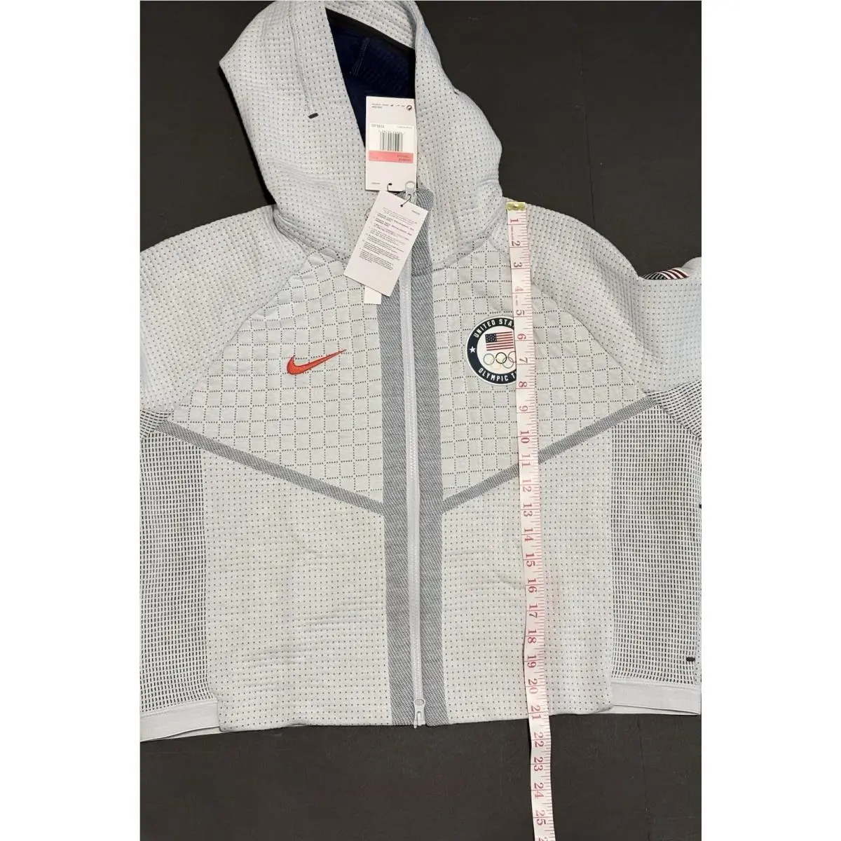 Nike clothing - Nike Tech Pack Therma Jacket - CT2582-043 - White, Gray, Blue (UPC: 0193655047626) 5