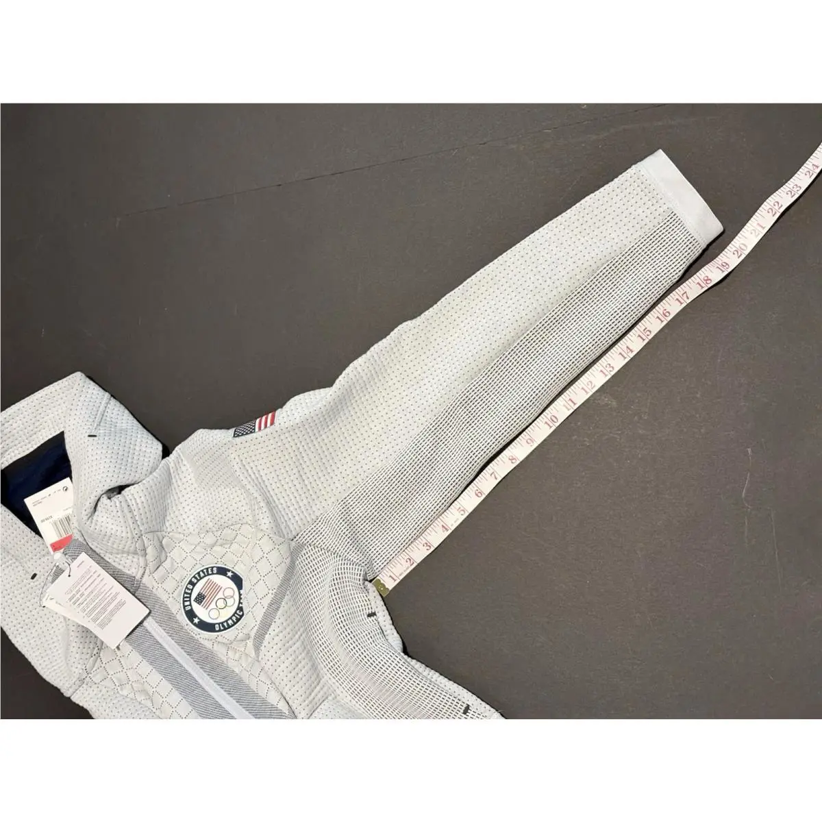 Nike clothing - Nike Tech Pack Therma Jacket - CT2582-043 - White, Gray, Blue (UPC: 0193655047626) 6