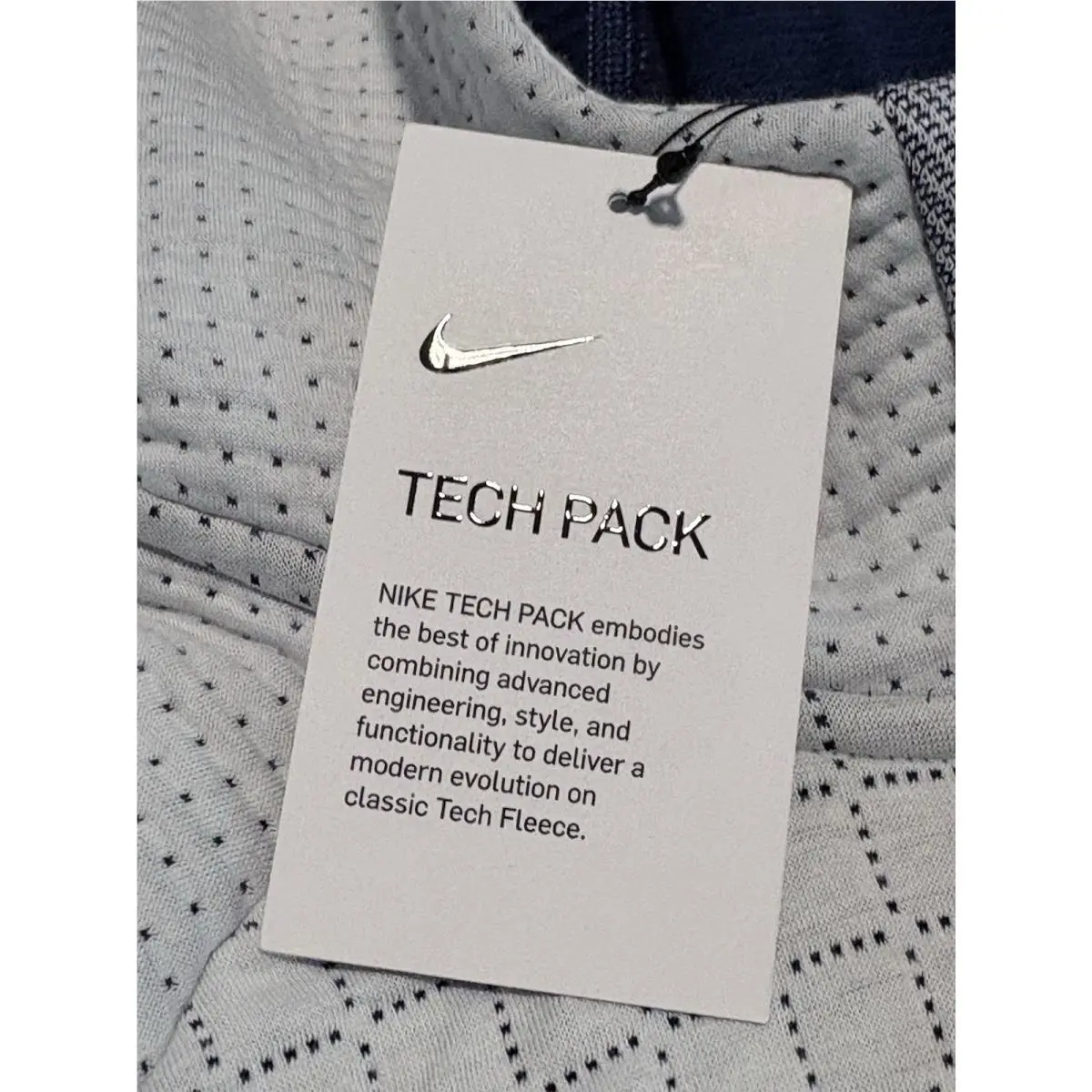Nike clothing - Nike Tech Pack Therma Jacket - CT2582-043 - White, Gray, Blue (UPC: 0193655047626) 7