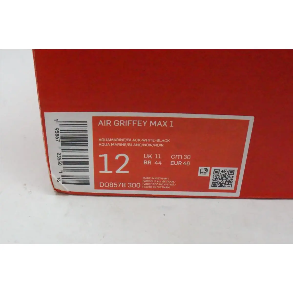 Nike shoes - Nike Air Griffey Max - Air Griffey Max - DQ8578-300 - Aquamarine 10
