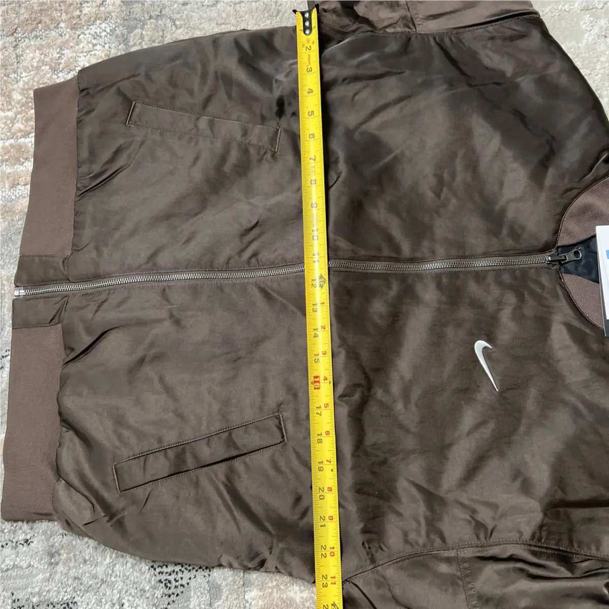 Nike clothing - Nike Sportswear `s Varsity - Sportswear Varsity - FN3168-386 DV7876 - Black/Golden Brown (UPC: 0196968936458) 10